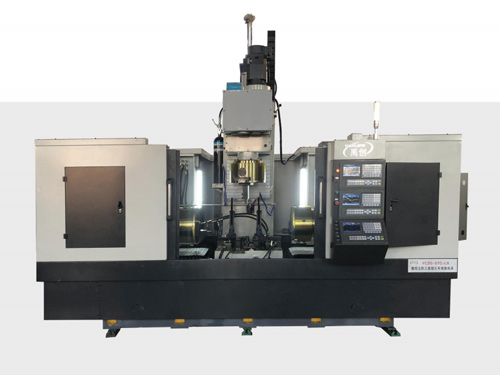 Vertical and horizontal three-side CNC boring lathe