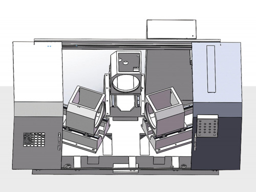 Swing Angle Three-sided Multi-hole Drilling