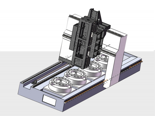 Mulyi-station Gantry Drilling Machinet